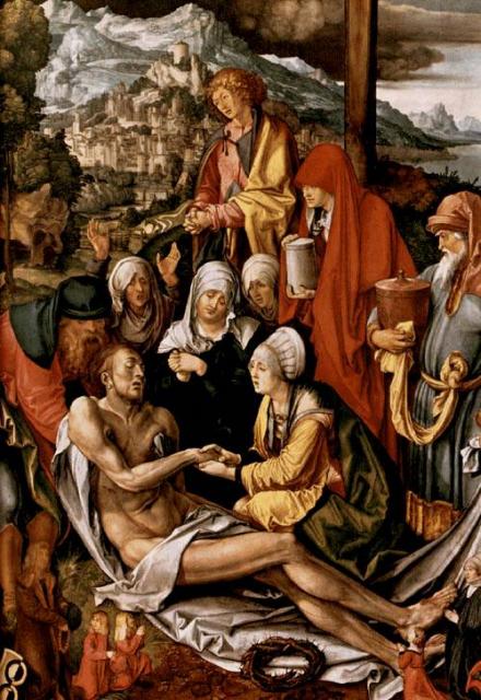  Albrecht Dürer: A keresztről levett Krisztus (Alte Pinakothek, München) 